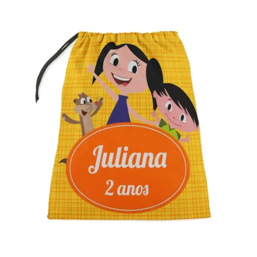 Saquinho Surpresa 19x29 Personalizada Show da Luna