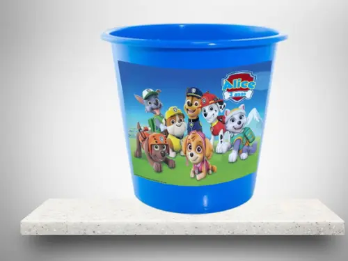 Baldinho de Pipoca Personalizado Patrulha Canina