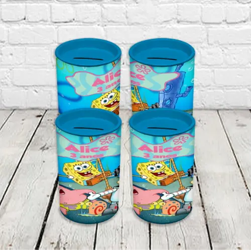 Cofrinho Personalizado do Bob Esponja