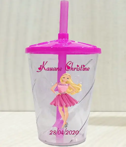 Copo Twister Personalizado Barbie Ken