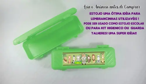 Estojo Personalizado Lembrancinhas do Safari Baby