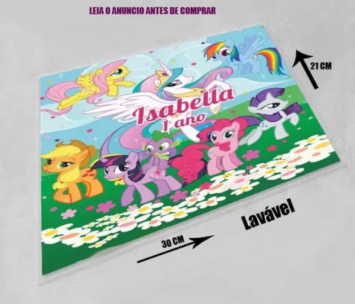 Jogo Americano My Little Pony