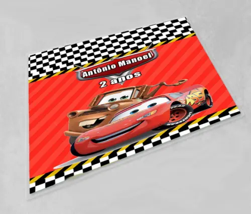 Jogo Americano Personalizado Carros Disney