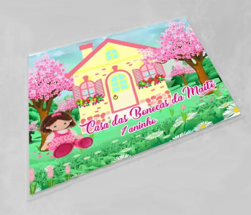 Jogo Americano Personalizado Casa das Bonecas
