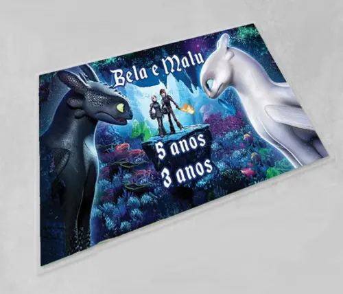 Jogo Americano Personalizado Como Treinar o Seu Dragão