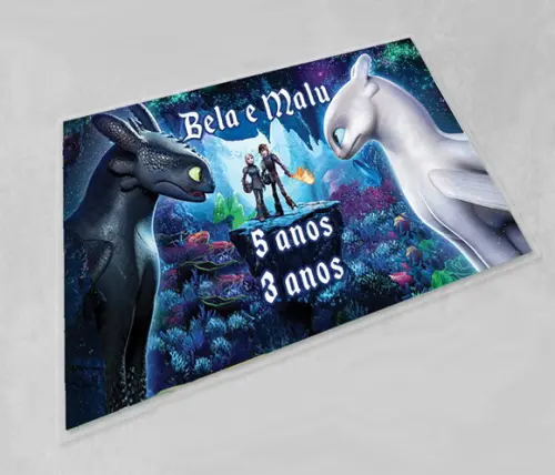 Jogo Americano Personalizado Como Treinar o Seu Dragão