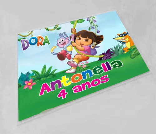 Jogo Americano Personalizado da Dora Aventureira