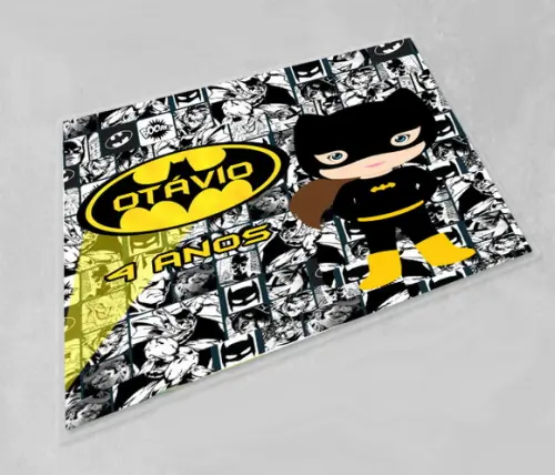 Jogo Americano Personalizado do Bat Girl