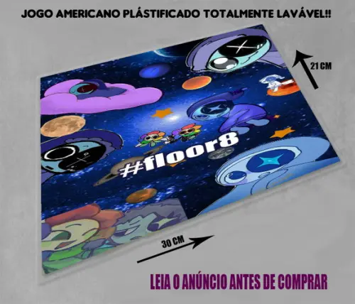 Jogo Americano Personalizado para Lembrancinhas