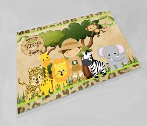 Jogo Americano Safari Baby