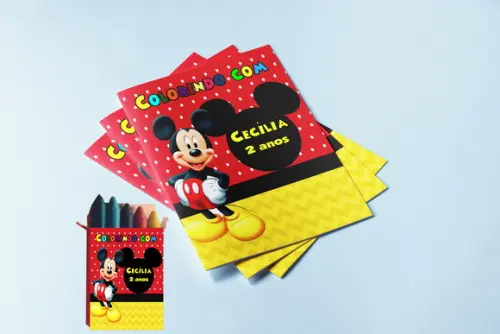 Kit do Mickey para Colorir
