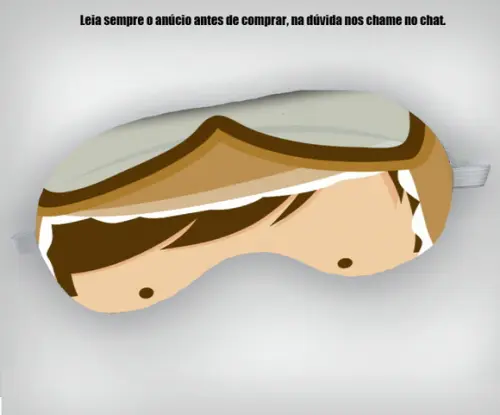 Mascara de Dormir Ara Lembrancinhas Aviador