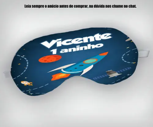 Mascara de Dormir Astronauta