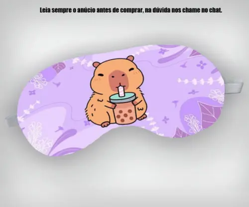 Mascara de Dormir Capivara