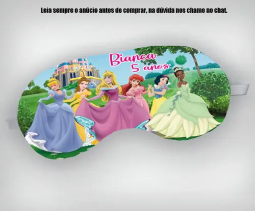 Mascara de Dormir das Princesas Disney