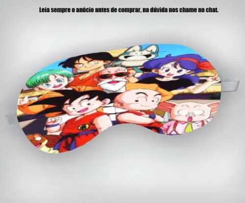 Mascara de Dormir Lembrancinhas do Dragonball