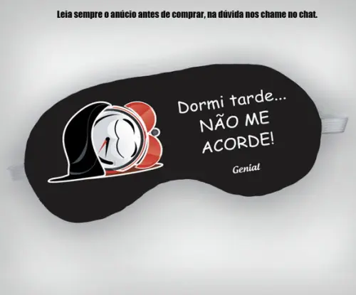 Mascara de Dormir para Lembrancinhas