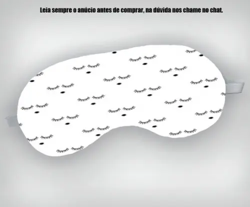 Mascara de Dormir para Lembrancinhas