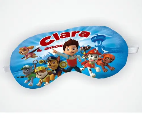 Mascara de Dormir Personalizada da Patrulha Canina
