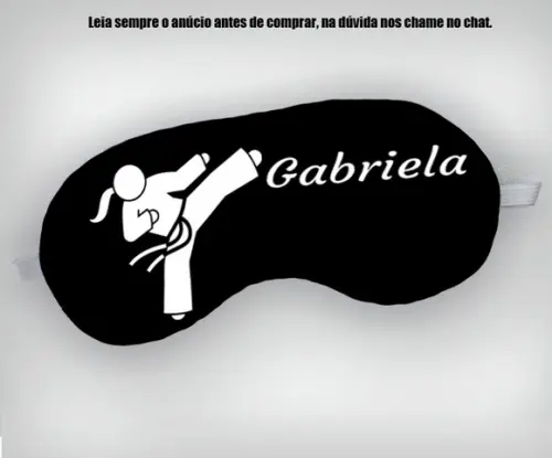 Mascara de Dormir Personalizada Lembrancinhas