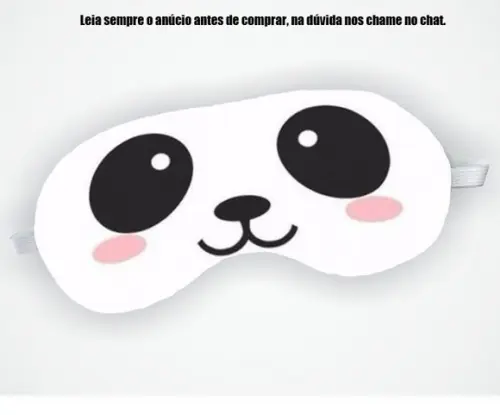 Mascara de Dormir Urso Panda