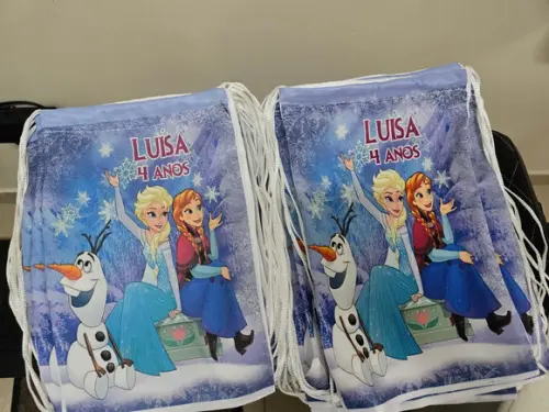 Mochilasacolinha Surpresa 20x15 Frozen