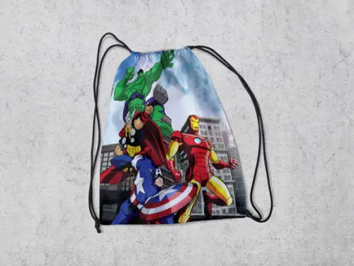 Mochilinha Personalizada Vingadores