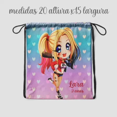 Mochilinha Saquinho Surpresa da Arquelina