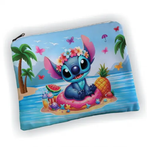 Necessaire Lembrancinhas do Stitch na Piscina