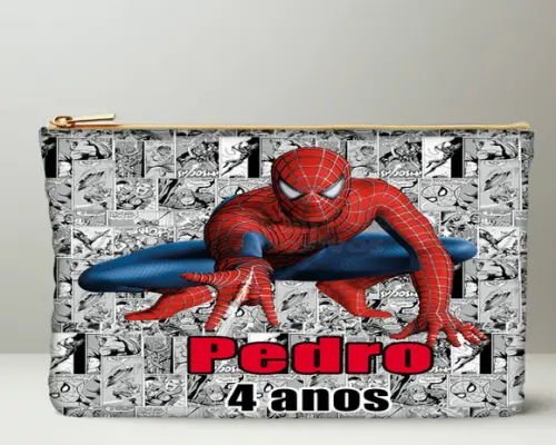 Necessaire Lembrancinhas do Homem Aranha