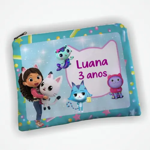 Necessaire Personalizada Casa Magica da Gabby