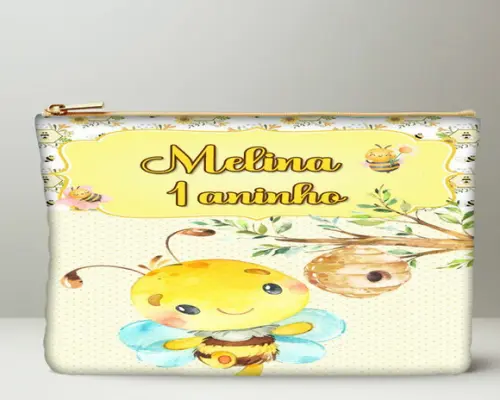 Necessaire Personalizada Abelhinha