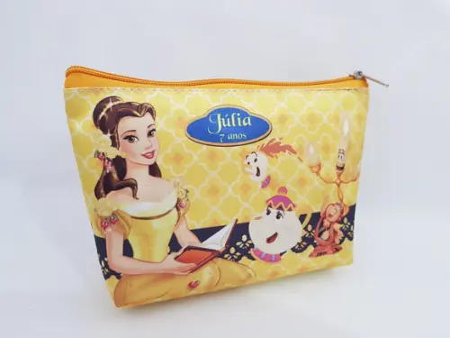 Necessaire Personalizada da Bela e a Fera