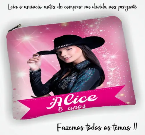 Necessaire Personalizada da Ana Castela