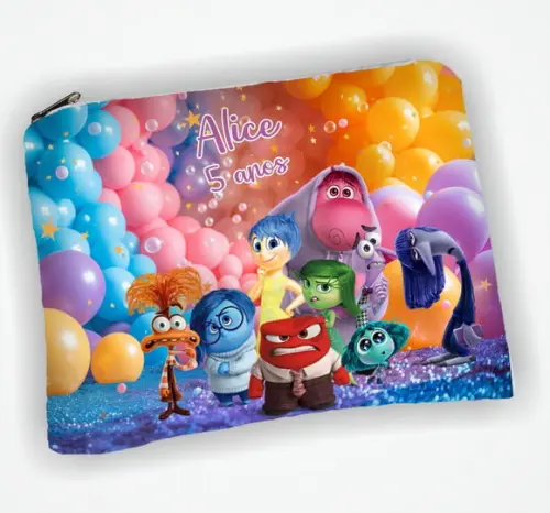 Necessaire Personalizada Festa Divertidamente