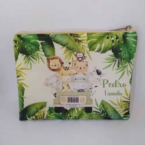 Necessaire Personalizada Safari Baby