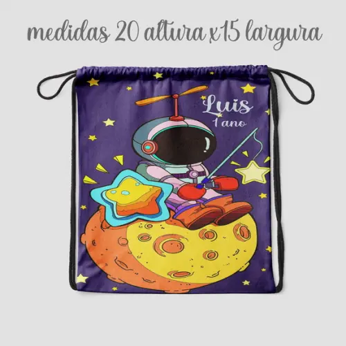 Saquinho Surpresa para Festa do Astronauta