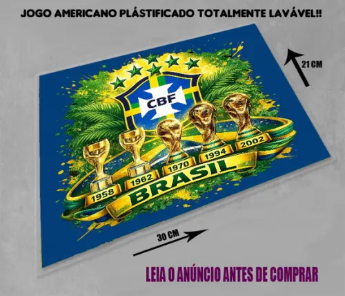 Souplast Jogo Americano da Copa do Mundo