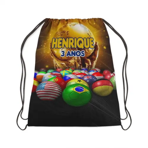 Mochila para Lembrancinhas da Copa do Mundo