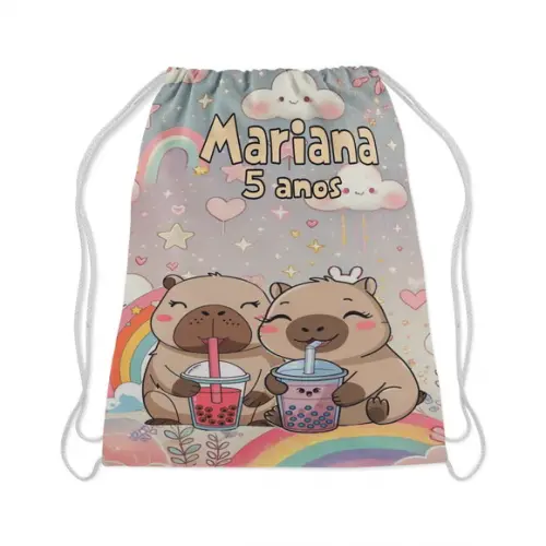 Mochila para Lembrancinhas Surpresa da Capivara Cod02#