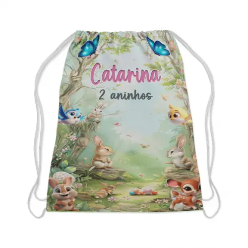 Mochila Personalizada Bosque Encantado
