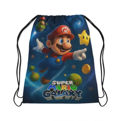 Mochila Personalizada do Super Mario Galaxia