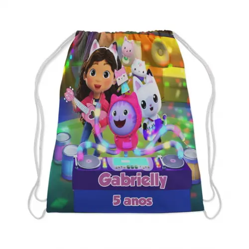 Mochilinha Lembrancinhas  da Casa Magica da Gabby