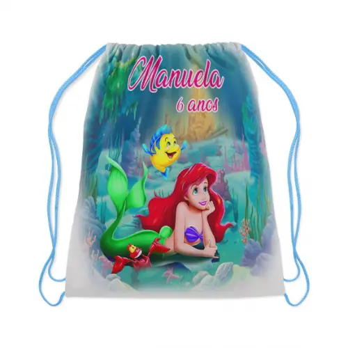 Mochilinha da Sereia Ariel