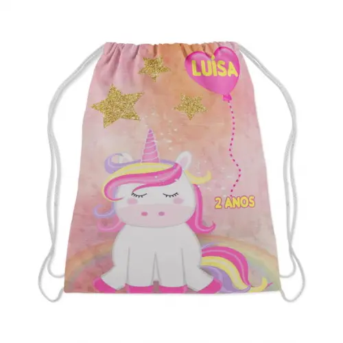 Mochilinha do Unicornio Baby