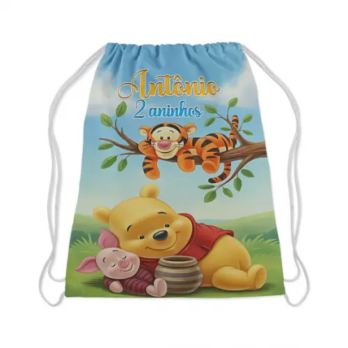 Mochilinha do Ursinho Puf