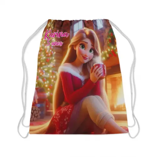 Mochilinha personalizada lembrancinhas da Rapunzel Enrolados