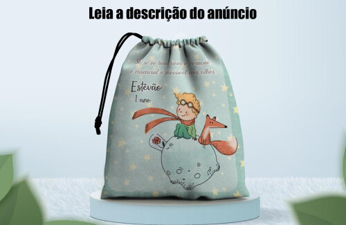 Saquinho Surpresa para festa de aniversario Pequeno Principe