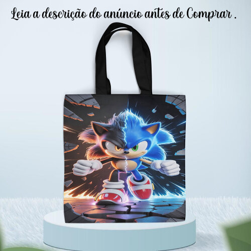 Sacola Ecobag para lembrancinhas da Turma da Mônica