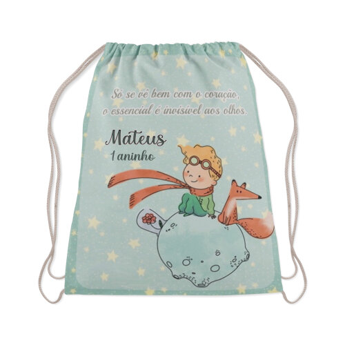 Mochilinha Personalizada lembrancinhas do Pequeno Principe